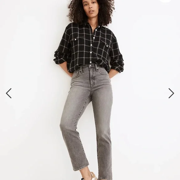 Madewell Jeans Madewell Slim Demi Boot Jeans In Brookfield
